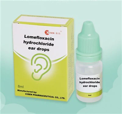 Lomefloksacin hidroklorid kapi za uho